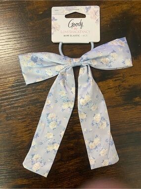 🩵 Blue Floral LoveShackFancy Coquette Girl Hair Bow by Goody 🩵